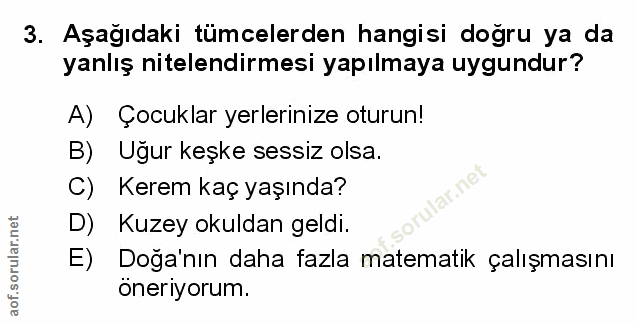 Soru 3