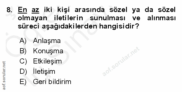 Soru 8