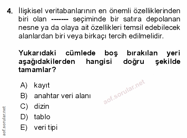 Soru 4