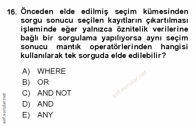 Soru 16