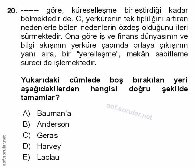 Soru 20