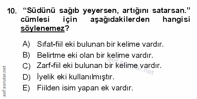 Soru 10