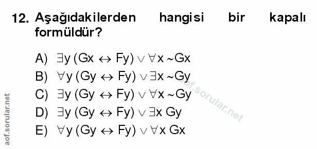 Soru 12