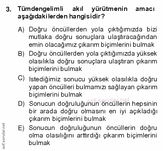 Soru 3
