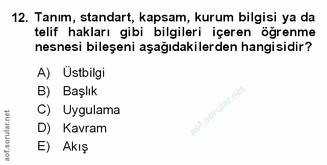 Soru 12