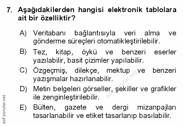 Soru 7