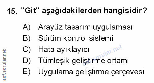 Soru 15