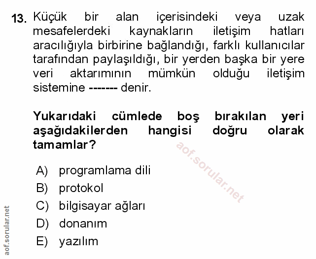 Soru 13