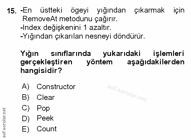 Soru 15