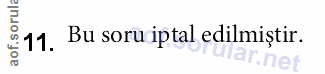 Soru 11