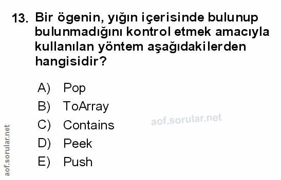 Soru 13