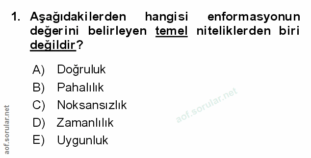 Soru 1