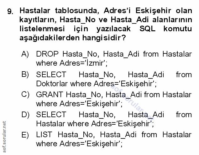 Soru 9