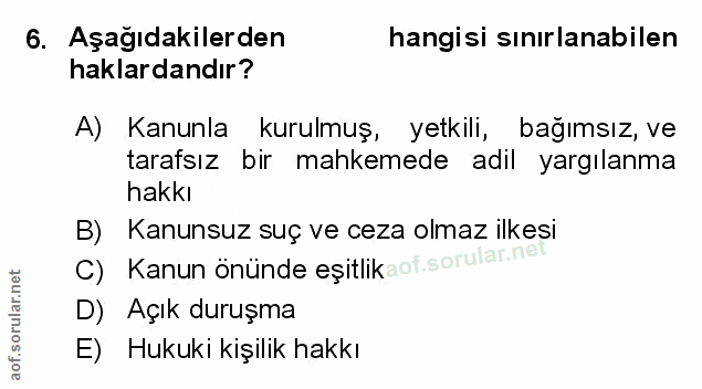 Soru 6