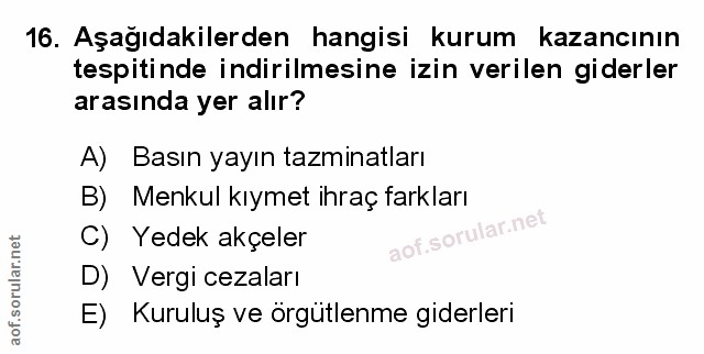 Soru 16