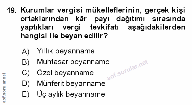 Soru 19