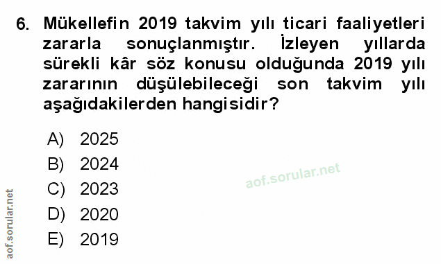 Soru 6