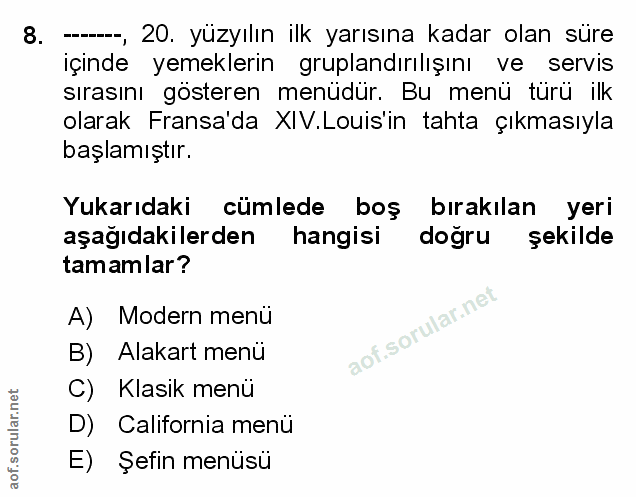 Soru 8