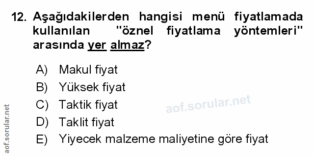 Soru 12