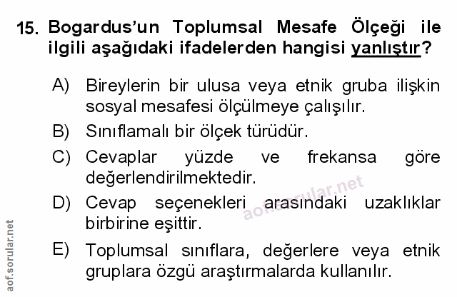 Soru 15