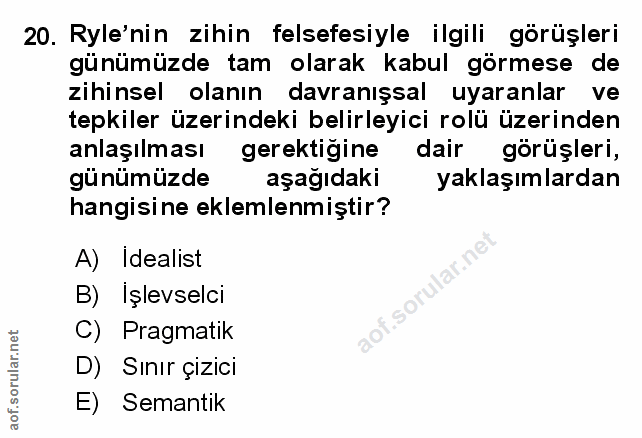 Soru 20