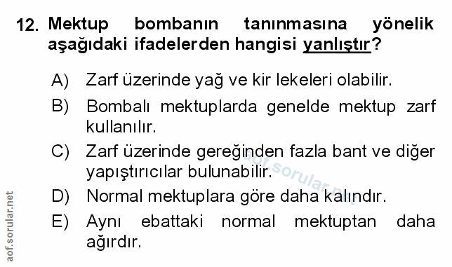 Soru 12