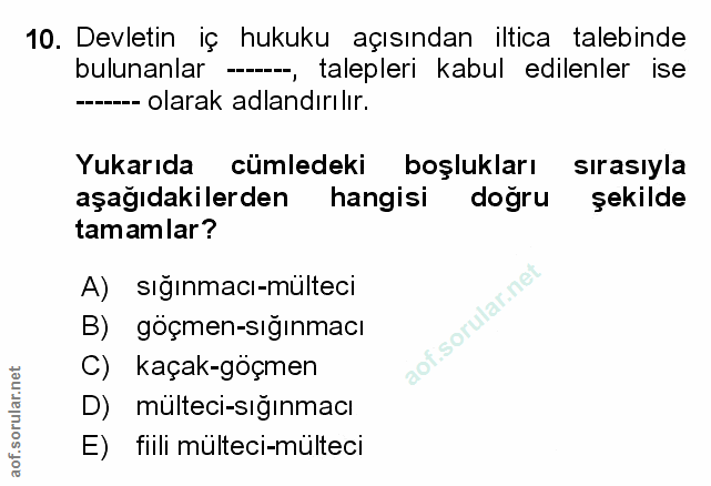 Soru 10