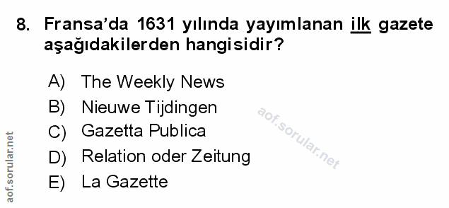 Soru 8