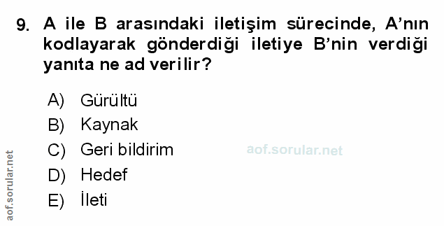 Soru 9