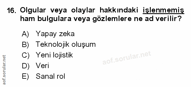 Soru 16