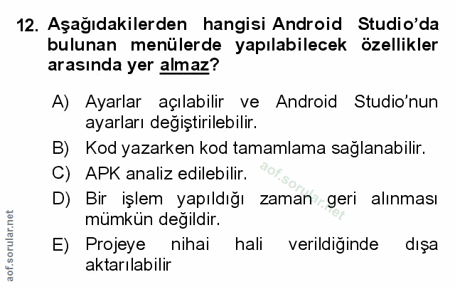 Soru 12