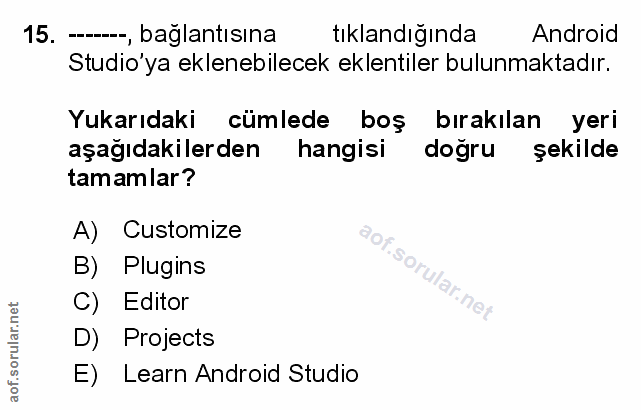 Soru 15