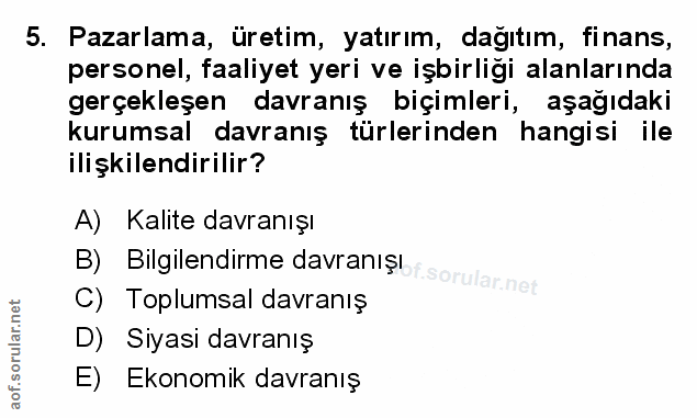 Soru 5