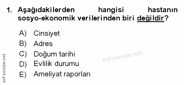 Soru 1