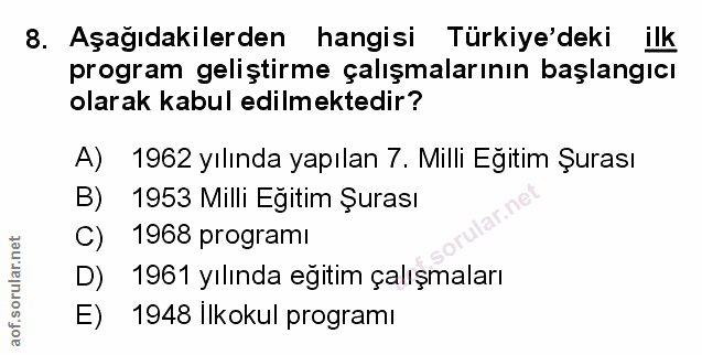 Soru 8