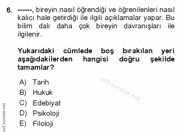 Soru 6
