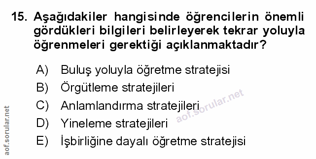 Soru 15