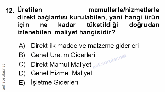 Soru 12