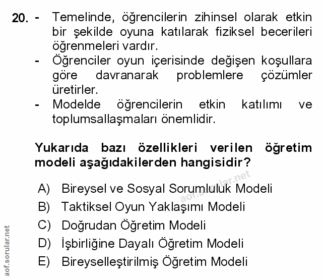 Soru 20
