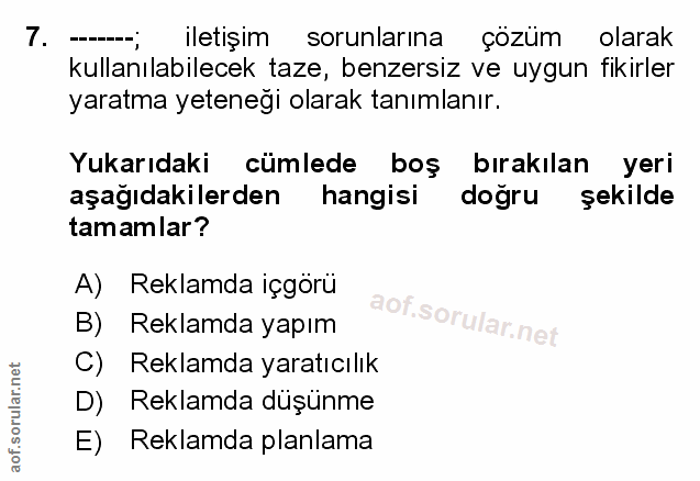 Soru 7