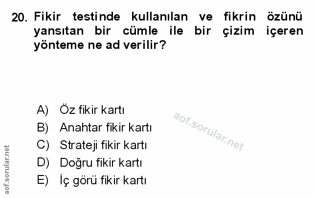 Soru 20