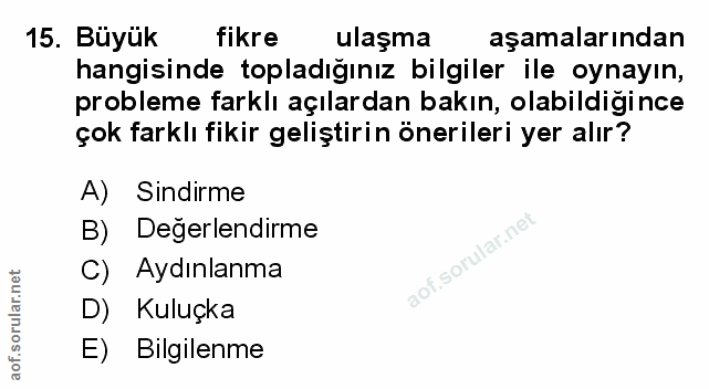 Soru 15