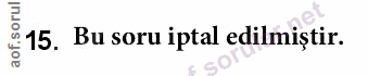 Soru 15