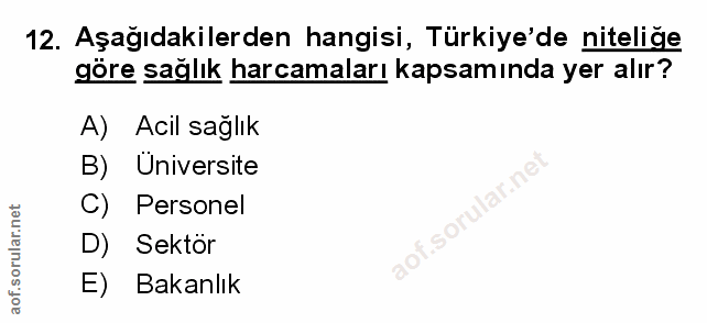 Soru 12