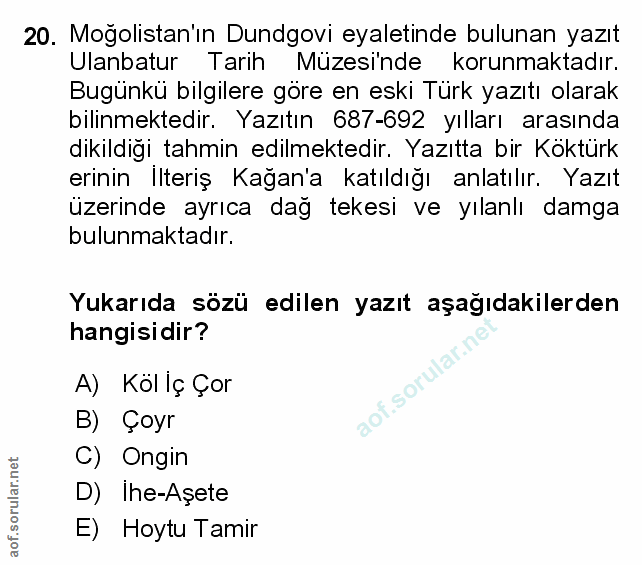 Soru 20