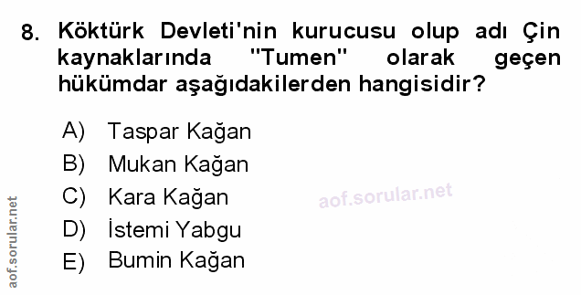 Soru 8