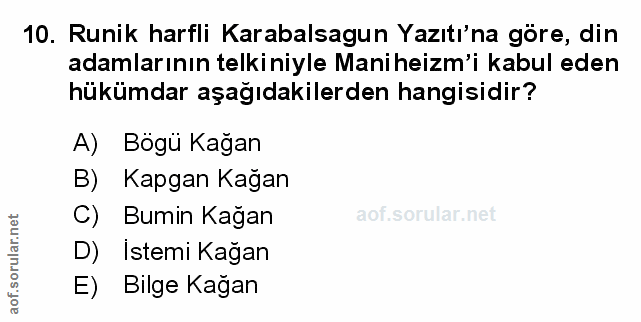 Soru 10