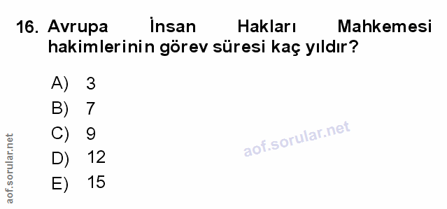 Soru 16