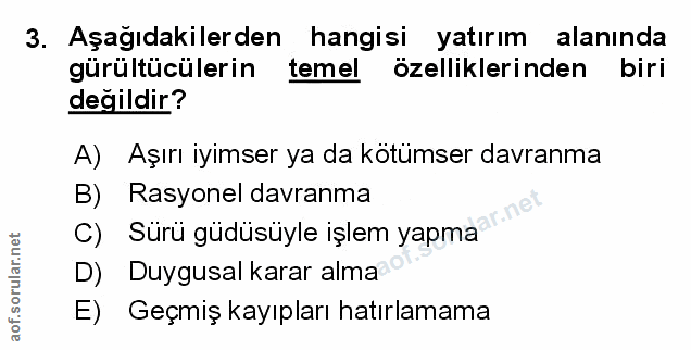 Soru 3