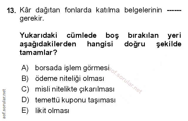 Soru 13